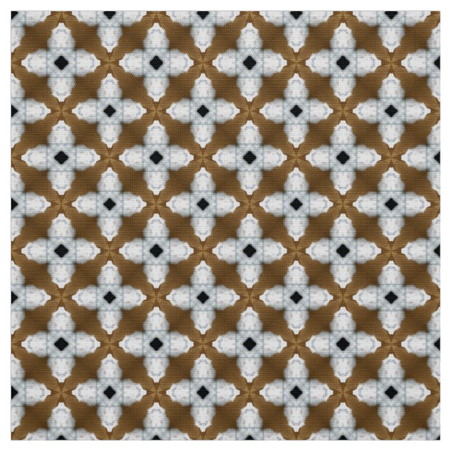 Modern Neutrals: Brown & Light Grey Cross Pima Fabric (Swatch)