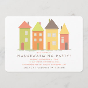 Modern New Home Housewarming Party Invitation