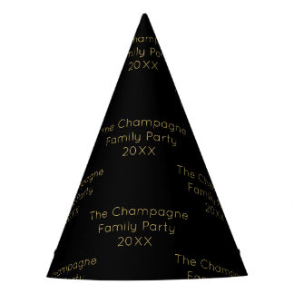 Modern New Year's Eve Custom Party Hat