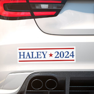 Modern Nikki Haley 2024 Election Vote Bumper Sticker