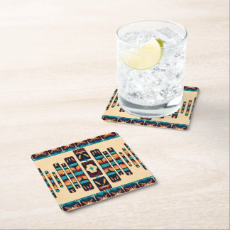 Modern Nomad Square Paper Coaster