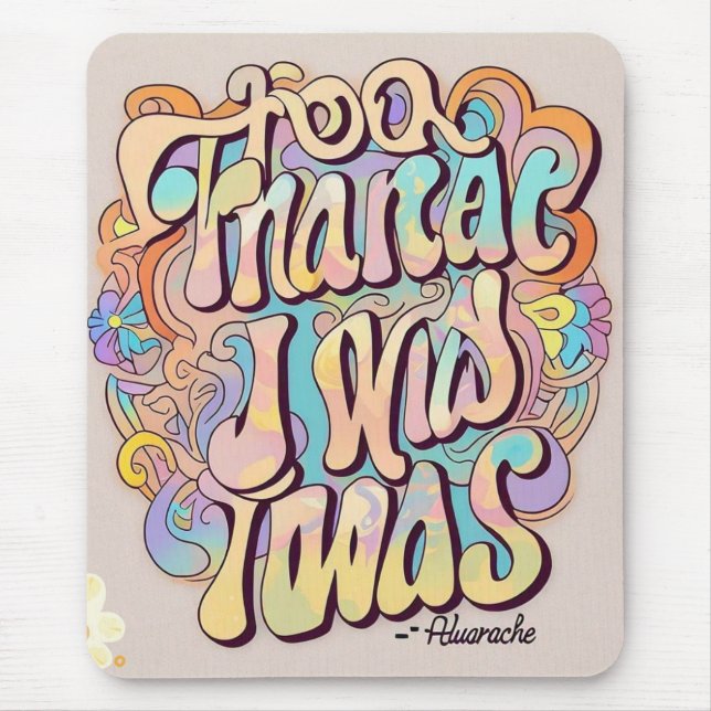 "Modern Nostalgia" Mouse Pad (Front)