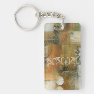 Modern Note II Key Ring