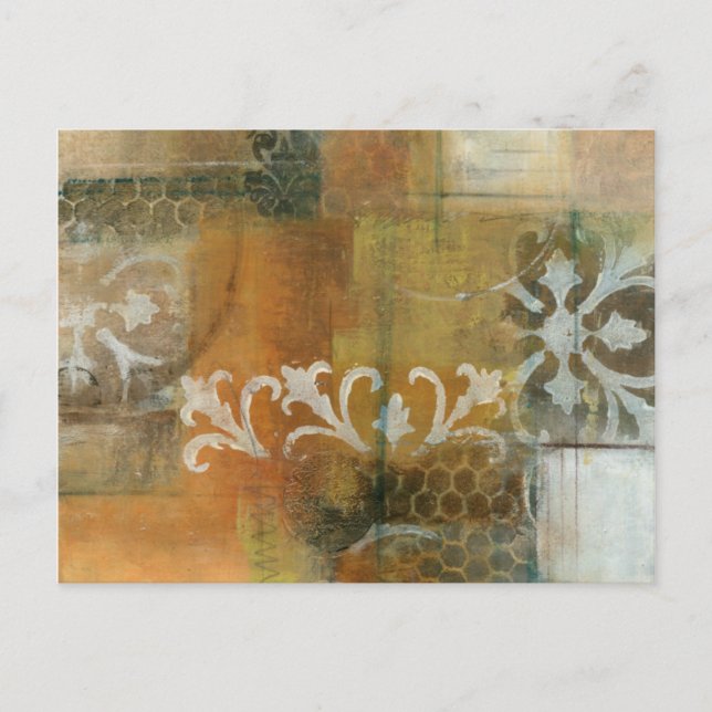 Modern Note II Postcard (Front)