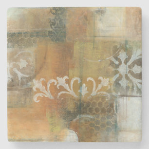 Modern Note II Stone Coaster