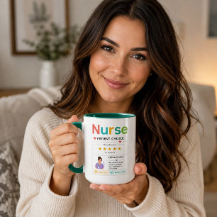 Modern Nurse Appreciation Patient Review Mug