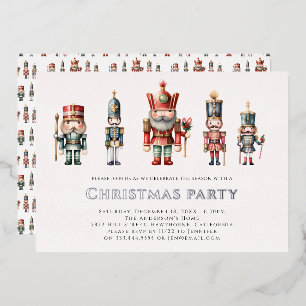 Modern nutcracker Christmas's party   