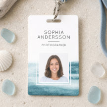 Modern Ocean Waves Photo ID