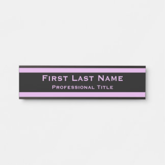 Modern Office Door Signs Sign Lavendar Purple