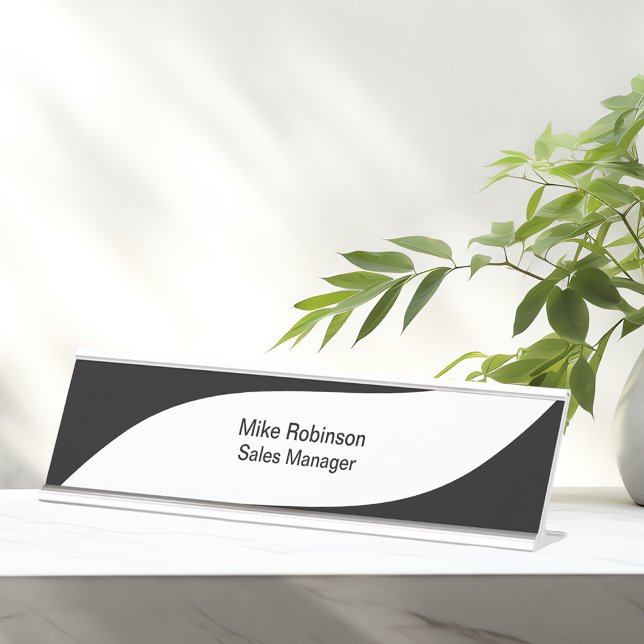 Modern Office Management  Desk Name Plate (Creator Uploaded)