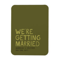 Modern Olive Green Typography | Bold Striped Back