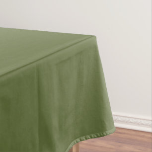 Modern Olive Green Wedding Decor Tablecloth