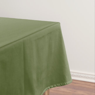 Modern Olive Green Wedding Decor Tablecloth