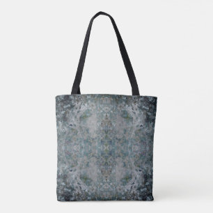 Modern One Of A Kind Abstract Art In A Foggy Mood Tote Bag