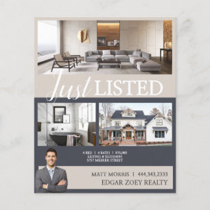 Modern Open House Real Estate Realtor Flyer