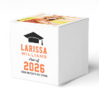 Modern Orange Photo Graduation Party