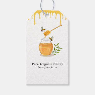 Modern Organic Honey Farm Gift Tags