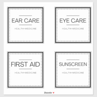 Modern Organisation Labels for Bath