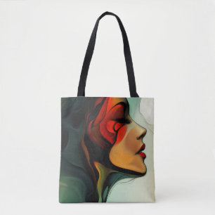 Modern Original Unique Trendy Cool Fantasy Woman Tote Bag