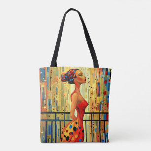 Modern Original Unique Trendy Cool Fantasy Woman Tote Bag