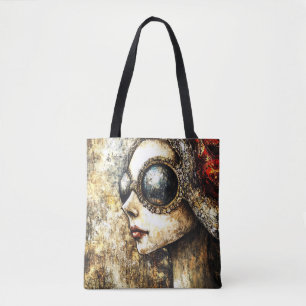 Modern Original Unique Trendy Cool Fantasy Woman Tote Bag