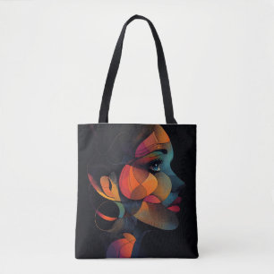 Modern Original Unique Trendy Cool Fantasy Woman Tote Bag