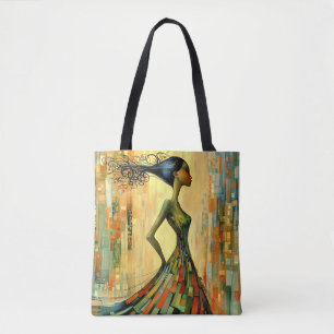 Modern Original Unique Trendy Cool Fantasy Woman Tote Bag