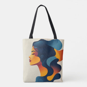 Modern Original Unique Trendy Cool Fantasy Woman Tote Bag