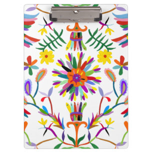 Modern Otomi Design II Clipboard
