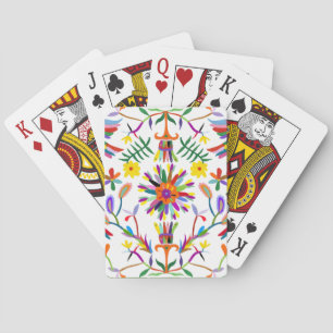 Modern Otomi Design II Playing Cards