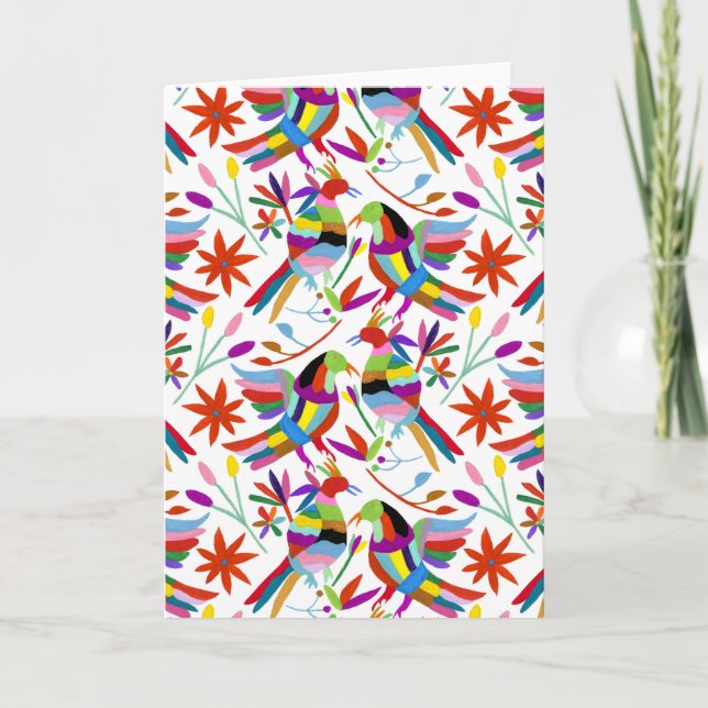 Modern Otomi Design III Card (Front)