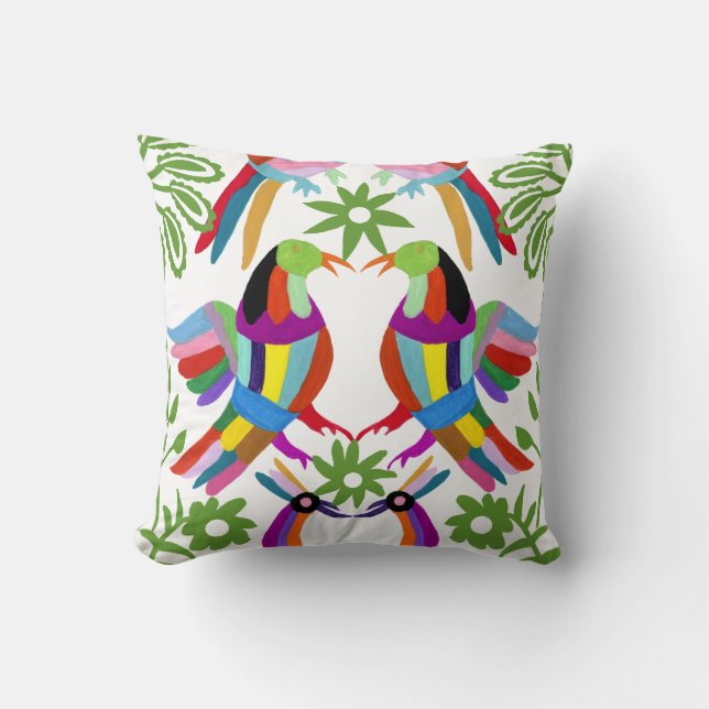 Modern Otomi Design III Cushion (Front)