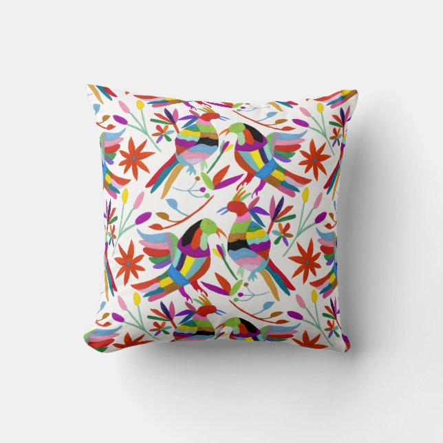 Modern Otomi Design III Cushion (Front)