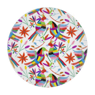 Modern Otomi Design III Cutting Board