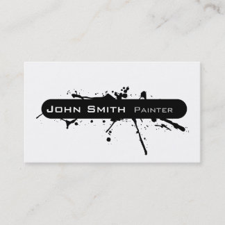 Modern Paint Graphic Design No. 1 Business Card