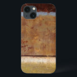 Modern Painting in Earth Tones by Norman Wyatt iPhone 13 Case<br><div class="desc">Healthy earth tones permeate this modern painting by Norman Wyatt. The colours of the piece blend together wonderfully,  and would look great in any room of your home. It would also make an amazing gift!</div>