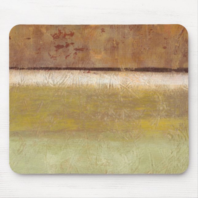 Modern Painting in Earth Tones by Norman Wyatt Mouse Pad (Front)