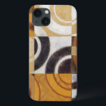 Modern Painting with Circular Patterns iPhone 13 Case<br><div class="desc">Painted by Norman Wyatt,  Jr. this modern painting features multicolored circular patterns in nine squares. Good for a wall that needs art as well as someone who wants to practice their dart throwing!</div>