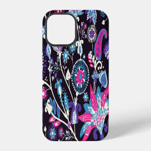 Modern paisley: traditional oriental pattern. iPhone 12 case