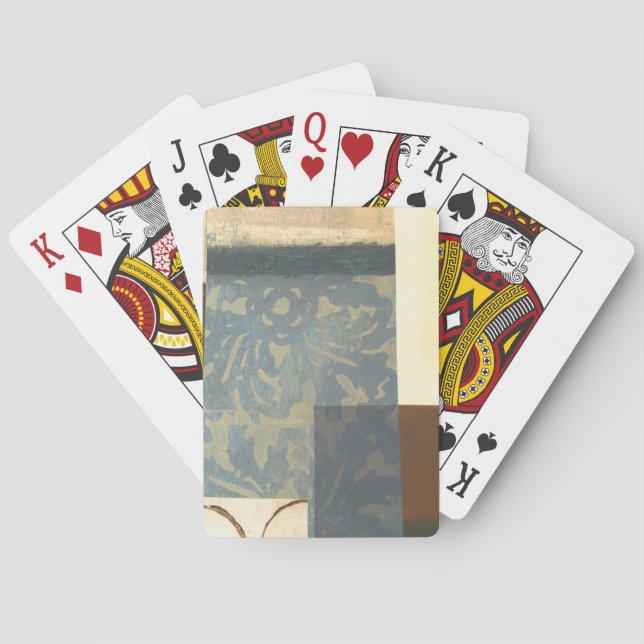 Modern Panel Painting Playing Cards (Back)