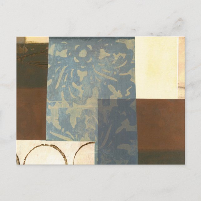 Modern Panel Painting Postcard (Front)