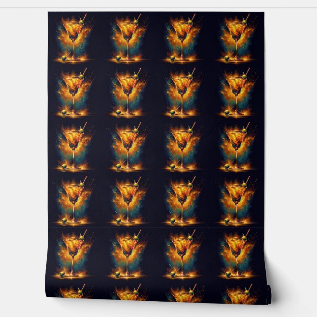 Modern Party Time Neon Collection Wallpaper (Unrolling)