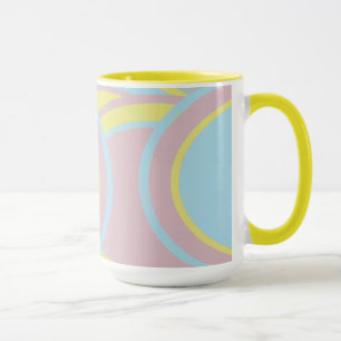 Modern Pastel Abstract Painting Mug