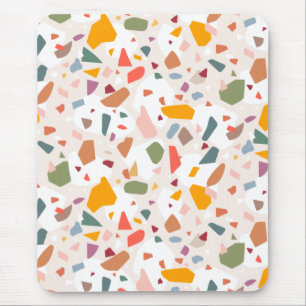 Modern Pastel  Colourful Terrazzo Pattern    Case- Mouse Pad