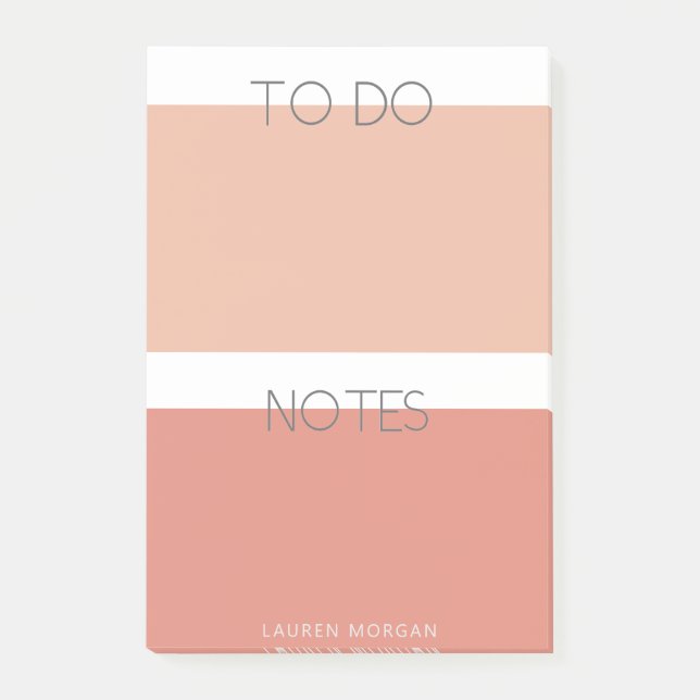 Modern Pastel | Monogram Notes (Front)