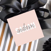 Modern Pastel Pink Beauty Personalised You Name
