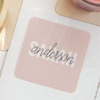 Modern Pastel Pink Beauty Personalised You Name