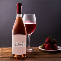 Modern Pastel Pink Hello And You Name