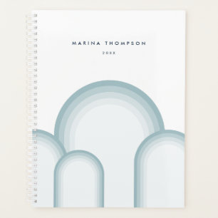 Modern Pastel Sage Green Retro Vintage 2025 Planner