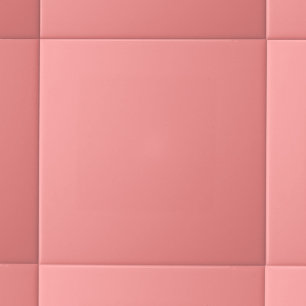 Modern Pastel Solid Color Peachy Pink Ceramic Tile